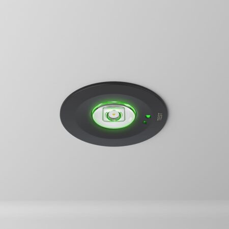 Mirian - LED Noodverlichting inbouwspot Zwart - IP20 voor binnen - 1