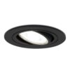 Miro LED inbouwspot - GU10 4 Watt 345 Lumen - 6500K Daglicht wit - Dimbaar - Rond - Kantelbaar - IP20 Voor binnen - Zwart | HOFTRONIC