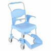 Mobiele Douche- en Toiletstoel | Douchestoel met wielen en armleuningen | Blauw | Able2 | PR45115 | Able2
