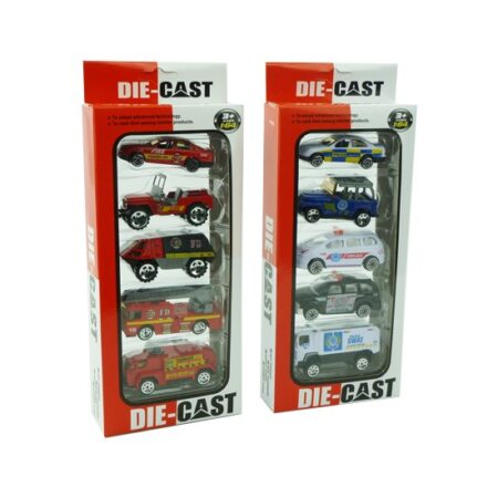 Modelautootjes DieCast 1:64 pak a 5 st. | ARO