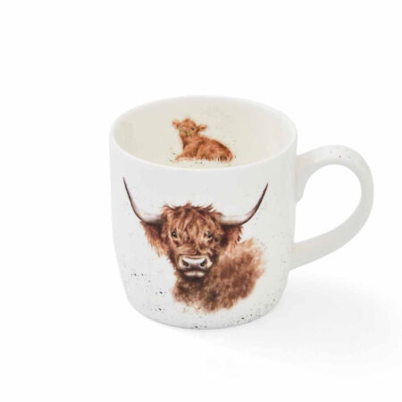 Mok Highland Cow | Wrendale design