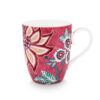 Mok L Flower Festival dk Pink 350ml | PiP Studio
