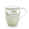 Mok L Lily & Lotus Groen multi 350ml | PiP Studio
