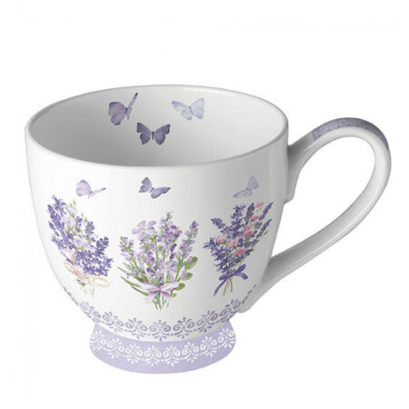 Mok Lovely Lavender White 0.45L | Ambiente