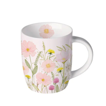 Mok Pastel Flowers Pink 0.2L | Ambiente