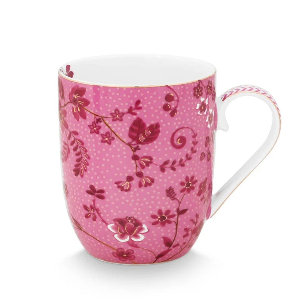 Mok S Jolie Flowers Roze 145ml | PiP Studio