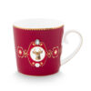 Mok S Love Birds Medallion Deer Dark Red | PiP Studio