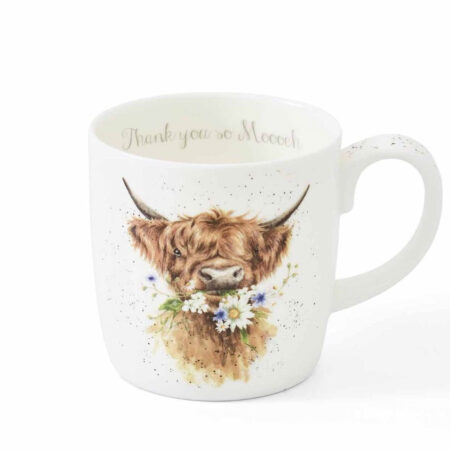 Mok Thank You Cow | Wrendale design