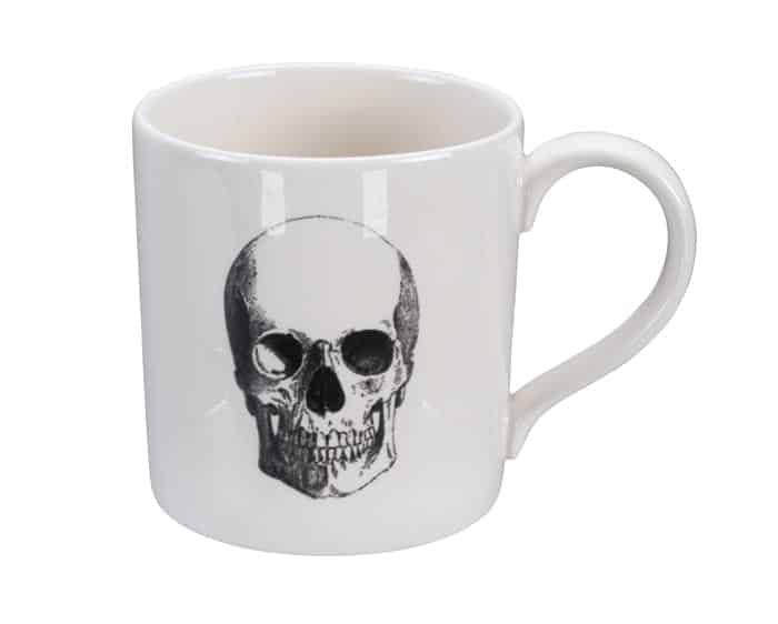 Mok met Skeletontwerp - Royal Stafford Skull Collectie - 400ml - 9 x 9