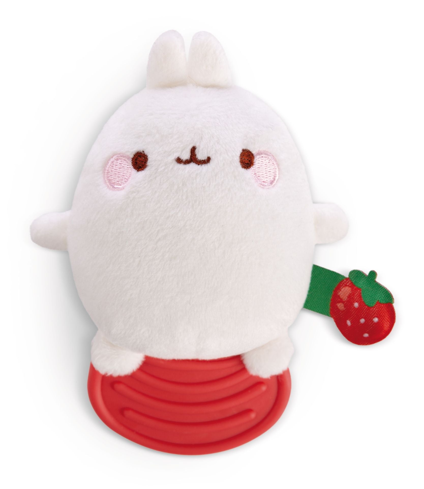 Molang baby knuffeltje met bijtring - 12 cm | Molang