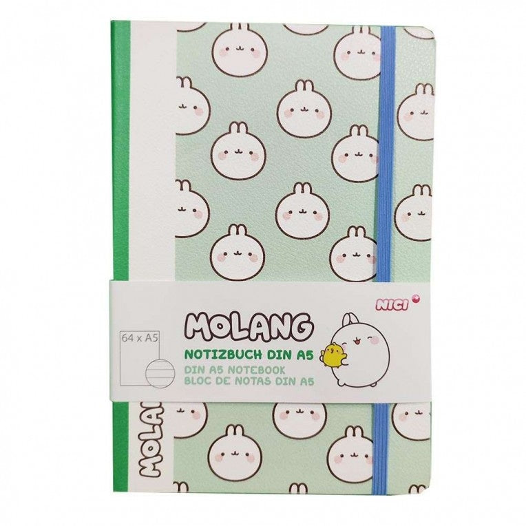 Molang hardcover A5 notebook lijntjes | Molang