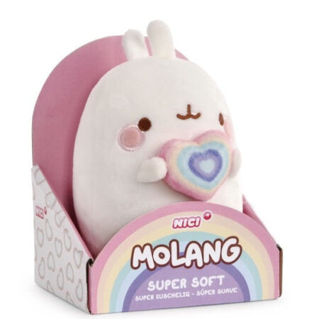 Molang knuffel met hart - 16 cm | Molang