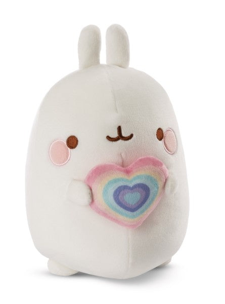 Molang knuffel met hart - 48 cm | Molang