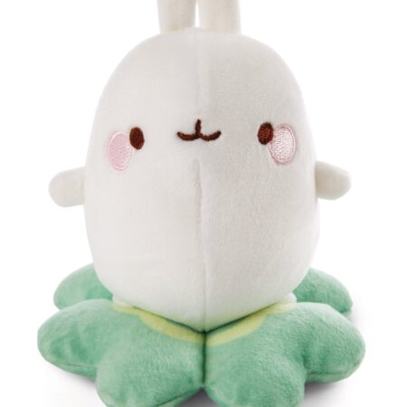 Molang knuffeltje op klaver - 12 cm | Molang