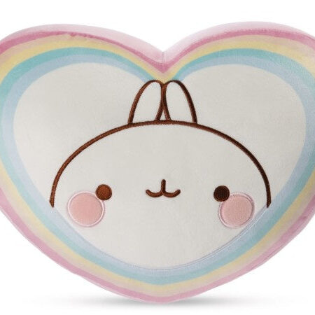 Molang kussen in hartvorm | Molang