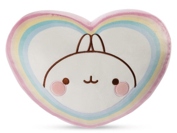 Molang kussen in hartvorm | Molang