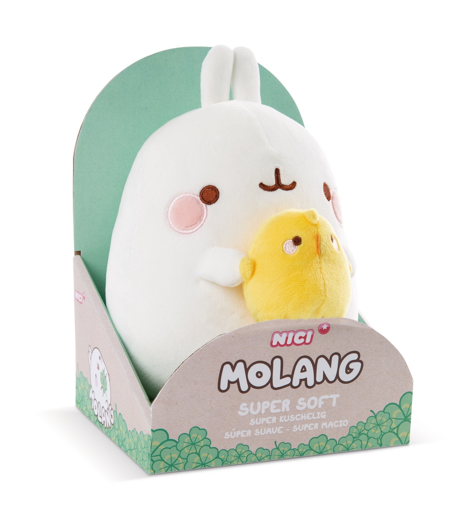 Molang met Piu Piu knuffel - 24 cm | Molang