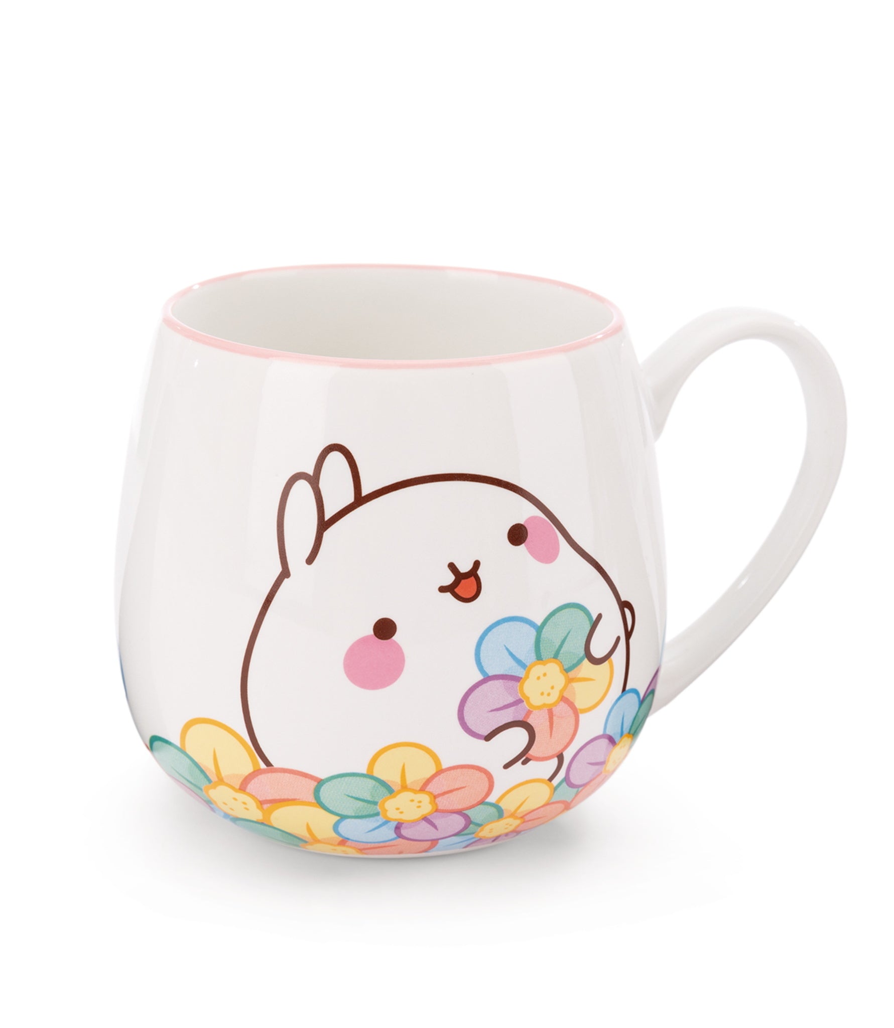 Molang mok porselein - bloemen | Molang