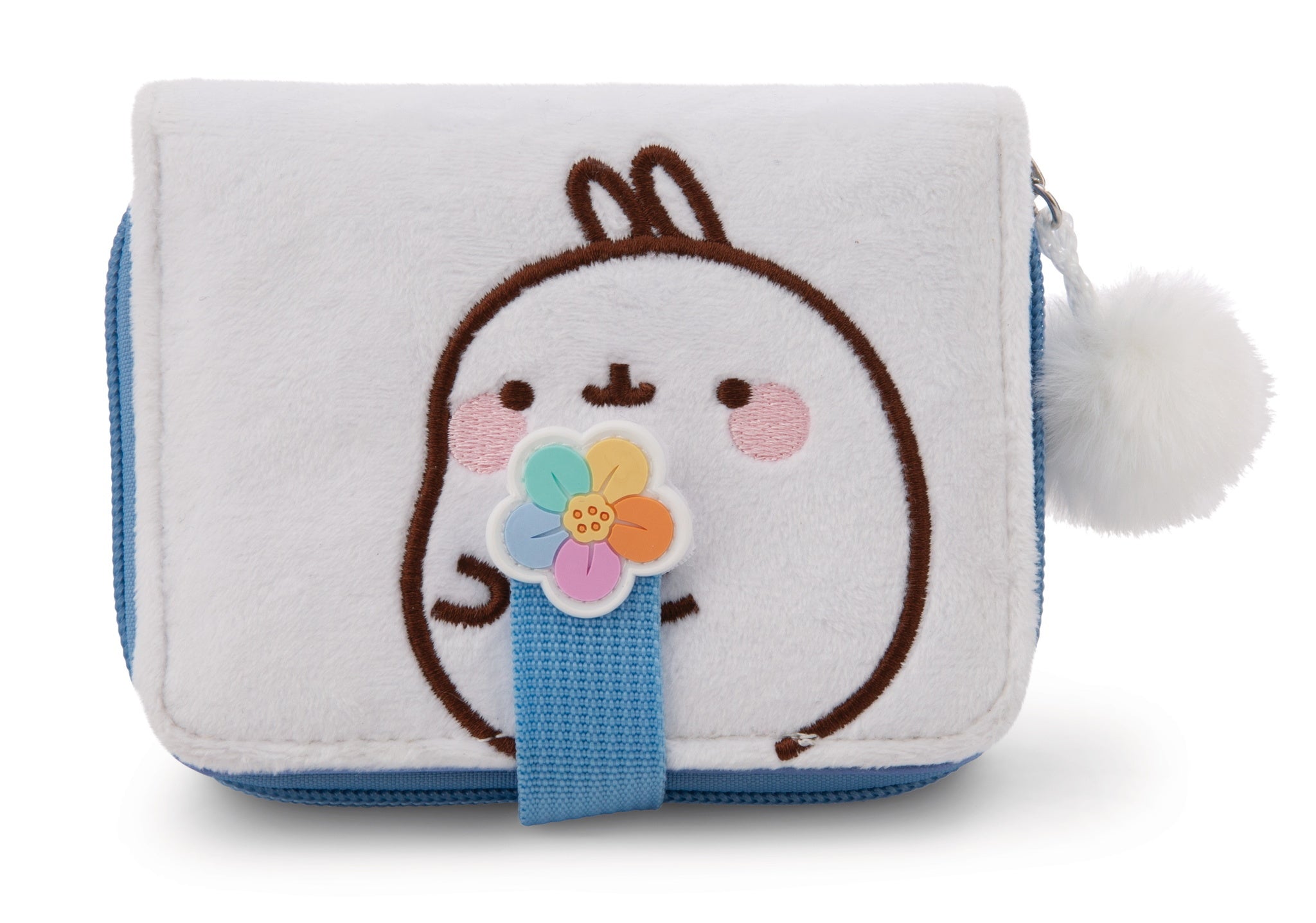 Molang portemonnee pluche - bloem | Molang