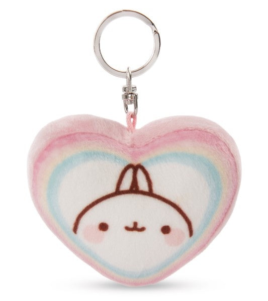 Molang sleutelhanger in hartvorm | Molang