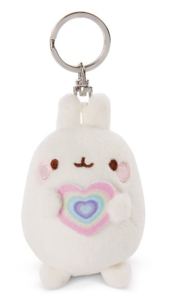 Molang sleutelhanger met hart - 8 cm | Molang
