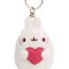 Molang sleutelhanger met hart - 8 cm | Molang