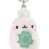 Molang sleutelhanger met klavertje - 8 cm | Molang