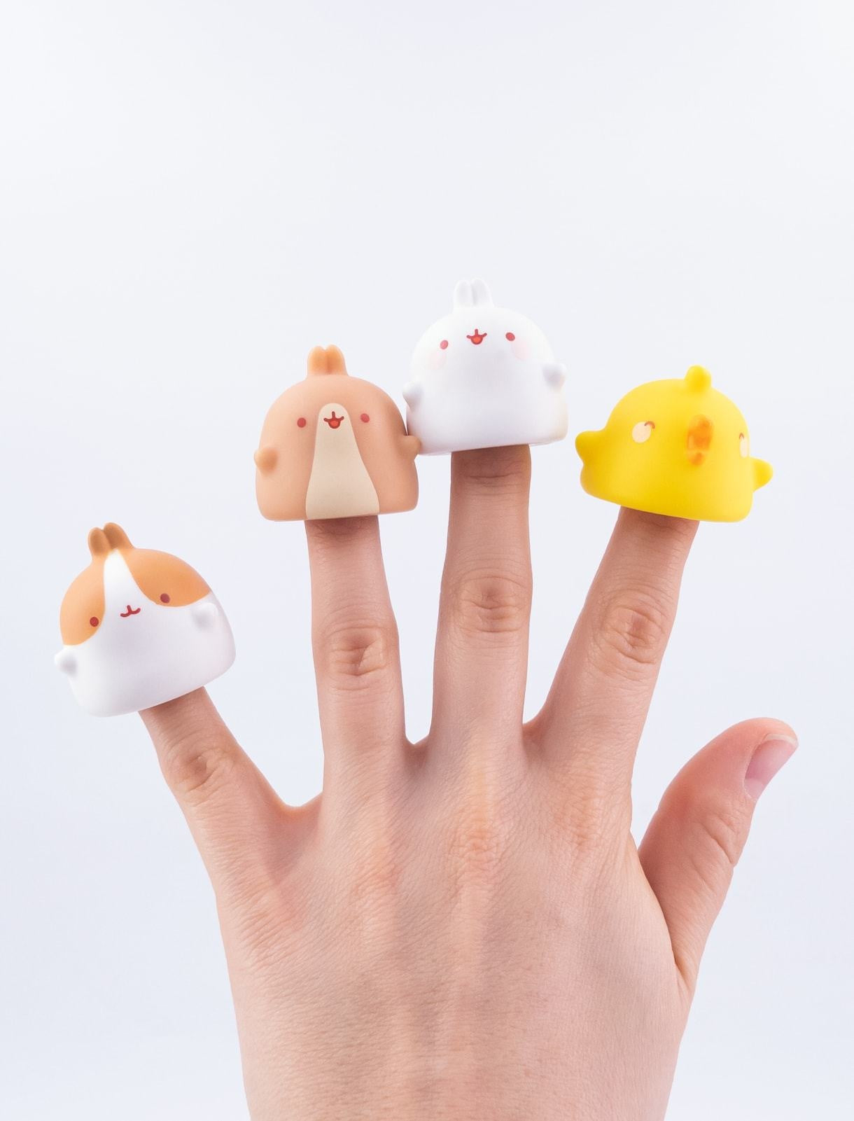 Molang vingerpoppetjes - Diverse | Molang
