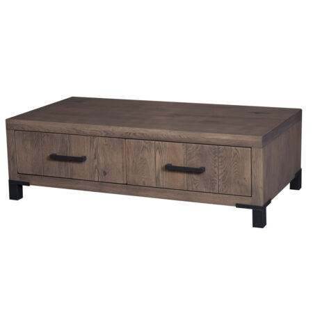 Monaco salontafel 130x65cm + 2 laden |