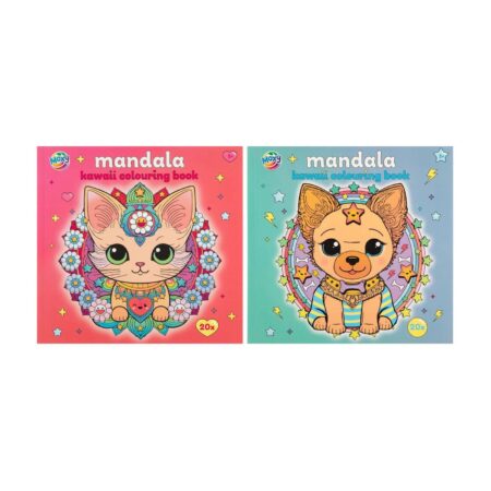 Moxy Kleurboek Mandala Kawaii 20p | Moxy