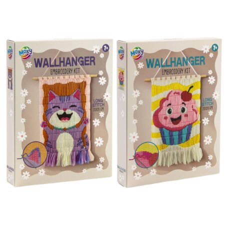 Moxy Muurhanger borduur kit 20x26cm | Moxy