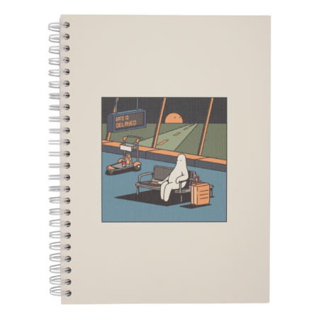 Mr.Donothing notebook - Airport | Mr.Donothing
