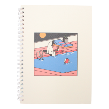 Mr.Donothing notebook - Swimming pool | Mr.Donothing