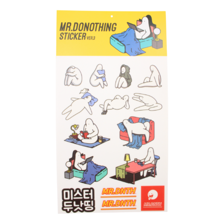 Mr.Donothing stickervel 3 | Mr.Donothing