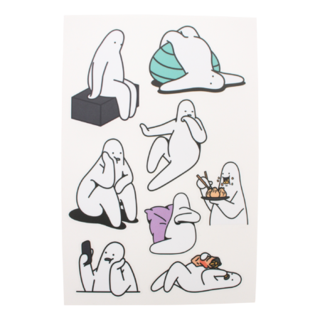 Mr.Donothing stickervel A | Mr.Donothing