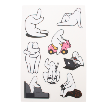 Mr.Donothing stickervel versie B | Mr.Donothing