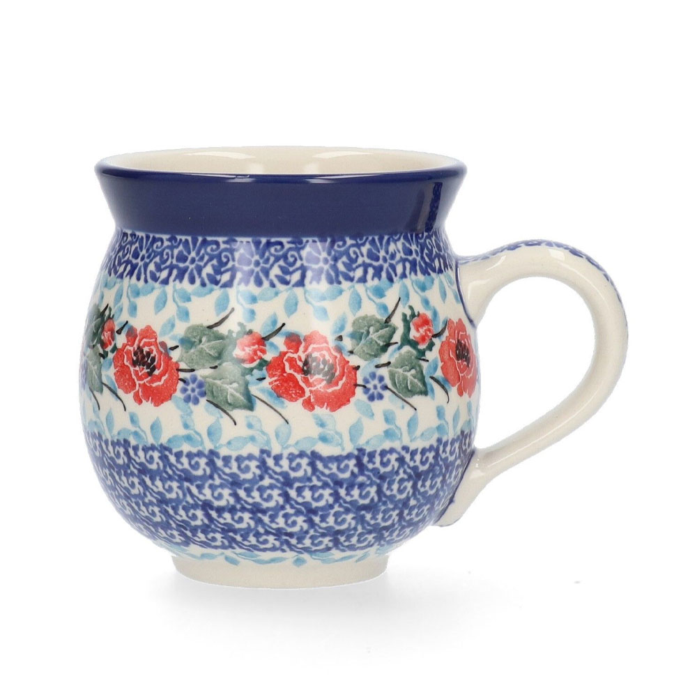 Mug Farmer 370ml - English Rose | Bunzlau Castle