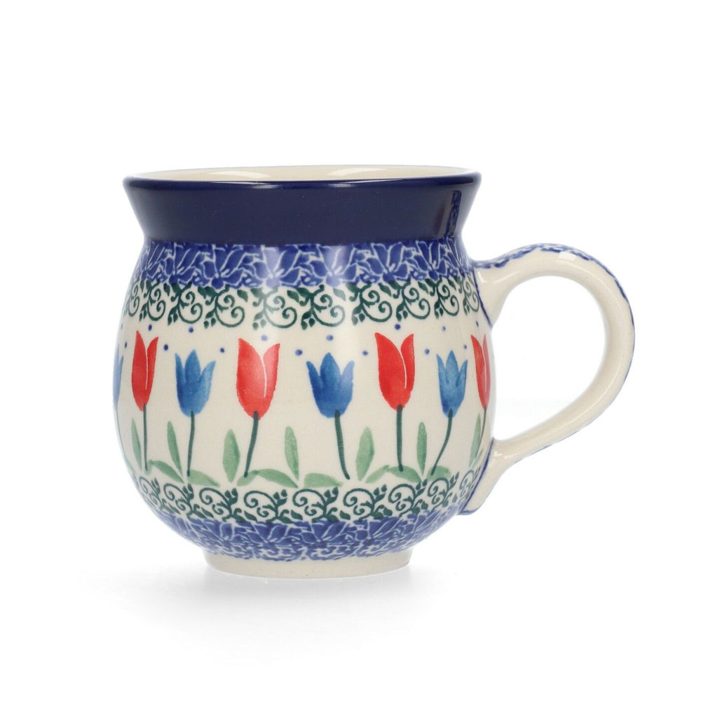 Mug Farmer 370ml - Tulip Royal | Bunzlau Castle