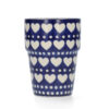 Mug Milk 230ml - Blue Valentine | Bunzlau Castle