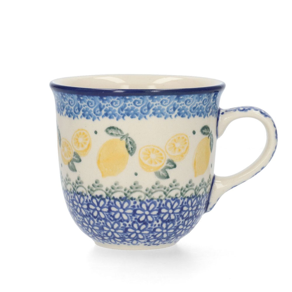 Mug Tulip 200ml - Lemons | Bunzlau Castle