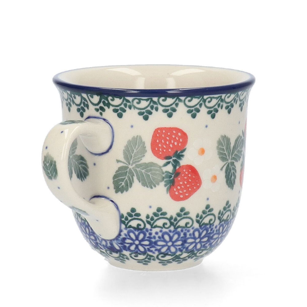 Mug Tulip 200ml - Strawberries | Bunzlau Castle