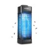 Muggenlamp - Vliegenlamp - UV-Insectenlamp - Elektrisch - 9 Watt geschikt voor 40 m² - 1000 volt - Voor binnen - Zwart | HOFTRONIC