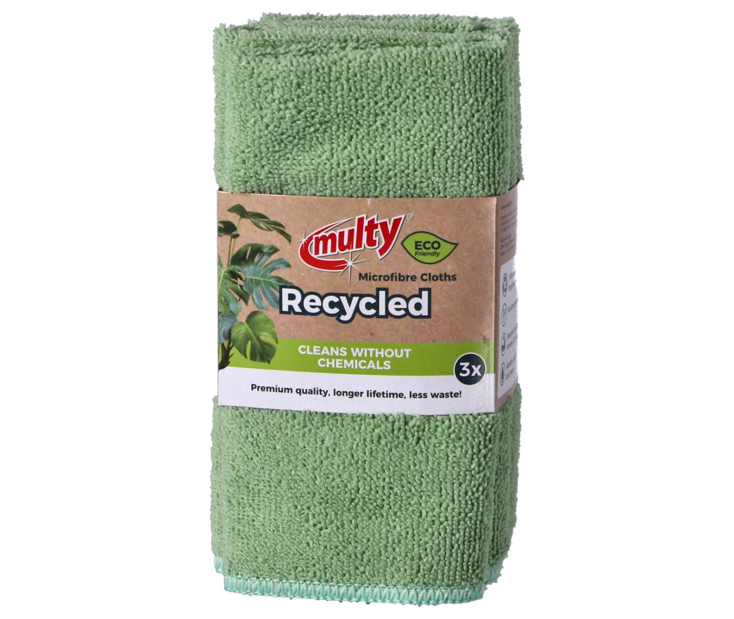 Multy Gerecyclede Microvezeldoeken 3 Stuks Eco | Multy