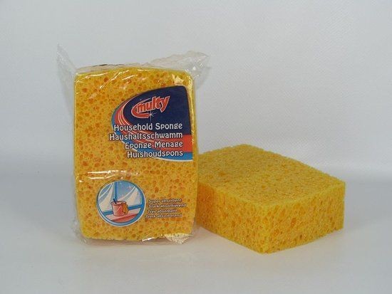 Multy Huishoudspons Hydrocel Geel |