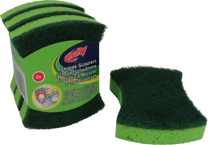 Multy Schuurspons Set3 Hard Hydrocel | Multy