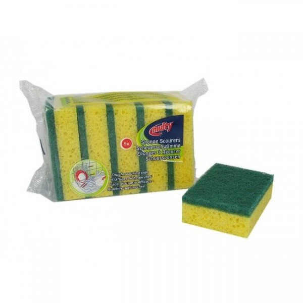 Multy schuursponzen 5 stuks | Multy