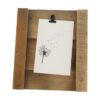 Muurdeco klembord oud hout 20x22x3cm | Dijk Natural Collections