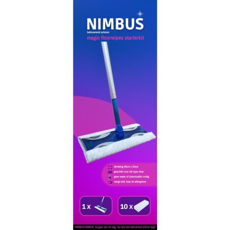 NIMBUS Magic floorwipes starterkit 28x22cm | Nimbus