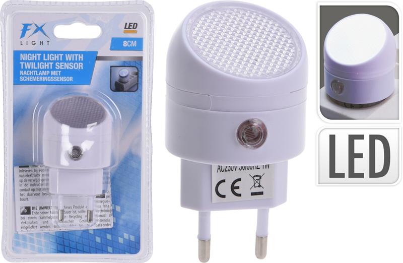 Nachtlamp LED met Sensor Wit | Excellent Electrics