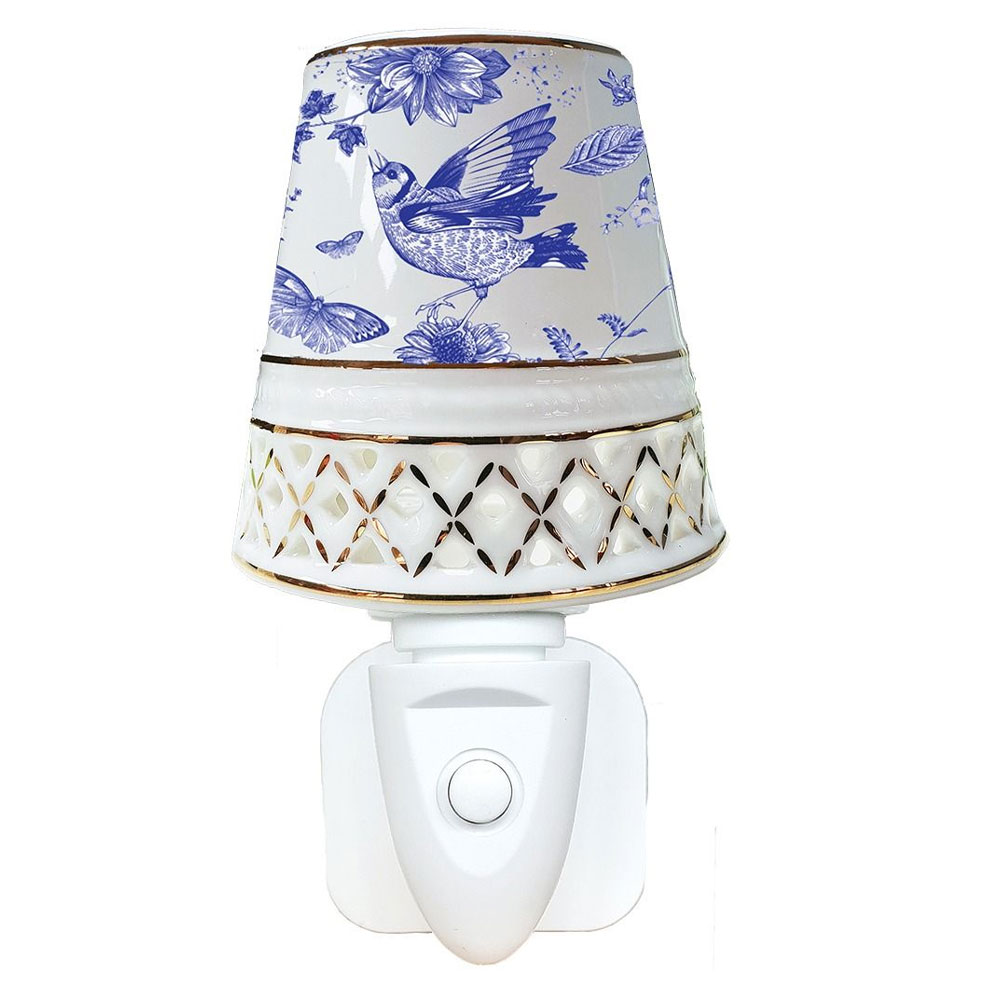 Nachtlampje Singing Birds Blue |